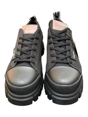Palladium Revolt Lo TX Platform Sneakers Black Women’s Size 10 NIB
